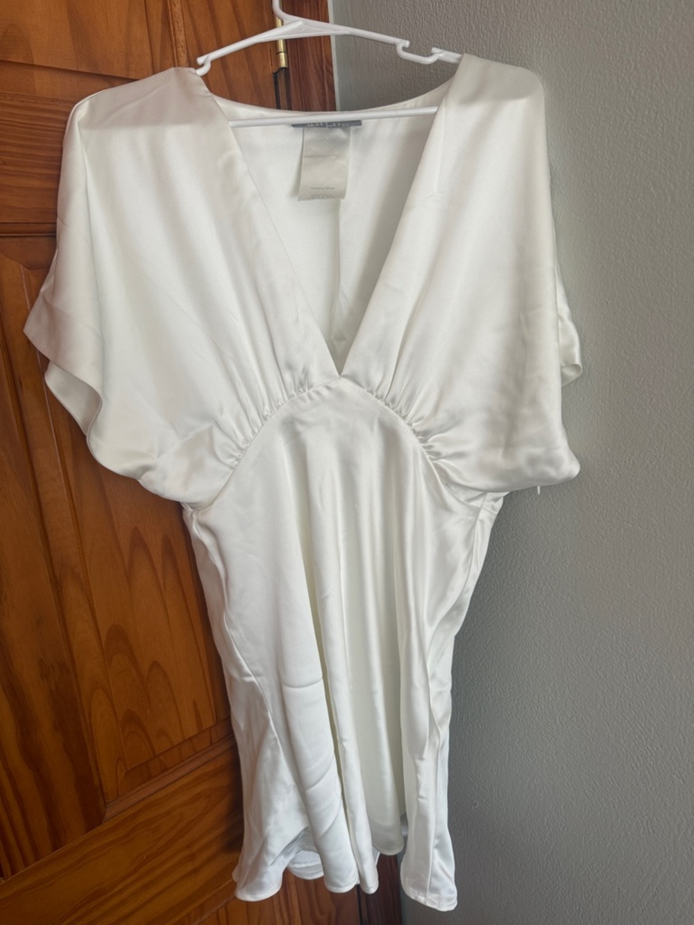 Anthropologie bridal short dress BHLDN